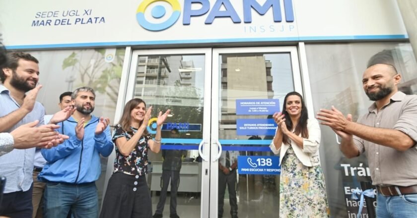 PAMI inauguró moderno edificio en Mar del Plata para mejorar la atención de los 120.000 afiliados