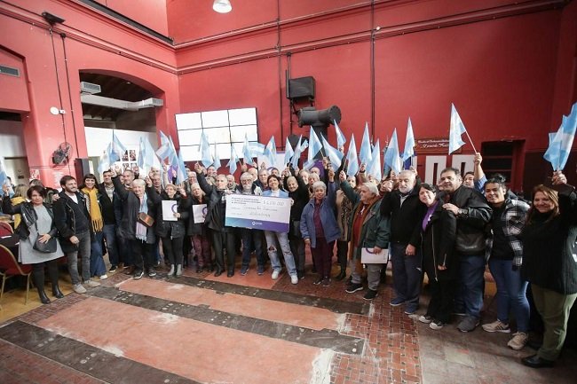 Quilmes: subsidios a 12 Centros de Jubilados y Pensionados