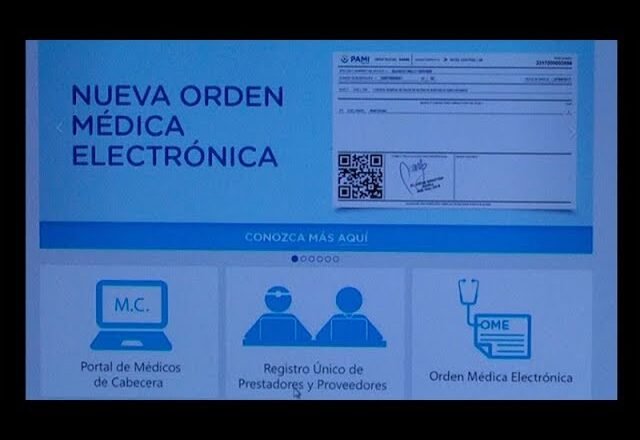 Órdenes Médicas Electrónicas para los jubilados del PAMI: ¿cómo tramitarlas?