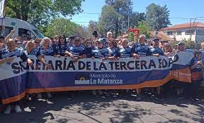 Se realizó la Caminata de la Tercera Edad en Ciudad Evita partido de La Matanza