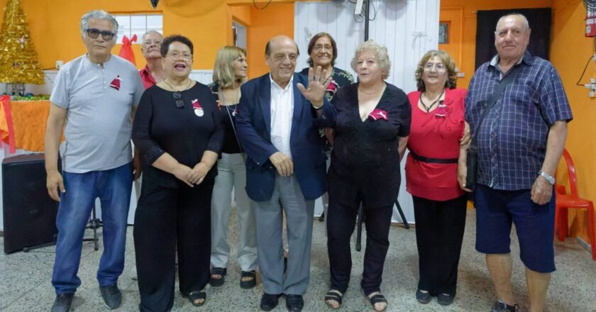 El Centro de Jubilados el Fortín de San Pedro partido de Berazategui despidió el año