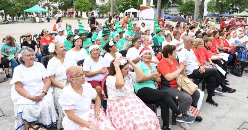 Corrientes realizó el cierre del programa Bien Activos, destinados a los adultos mayores