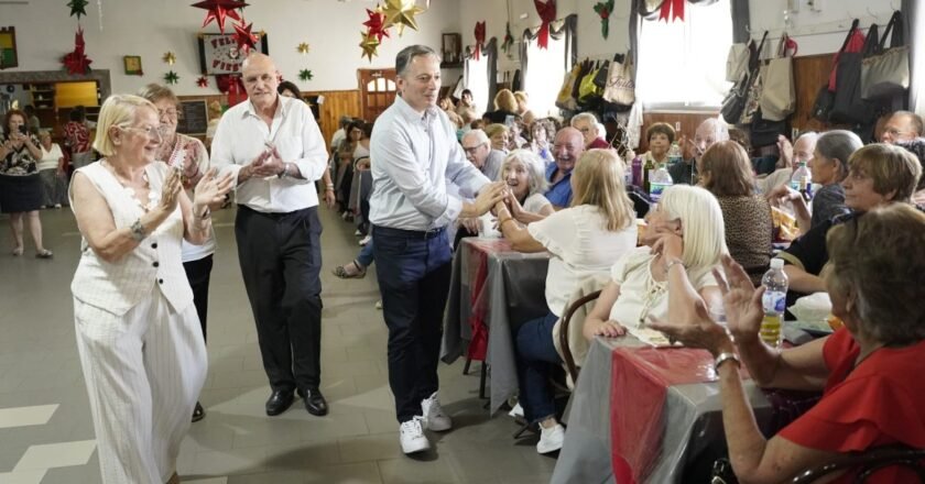 Festejo de fin de año en el Centro de Jubilados y Pensionados de Luis Guillón