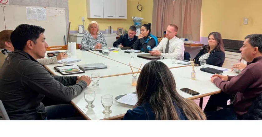 Primer encuentro del año de la Mesa Intersectorial de Adultos Mayores del municipio de Trelew