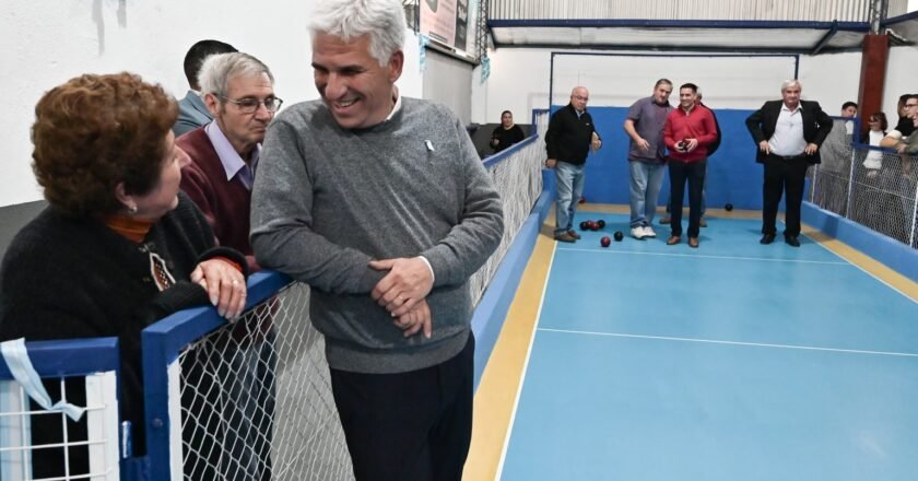 San Luis: El Centro de Jubilados de Tilisarao inauguró su cancha de bochas