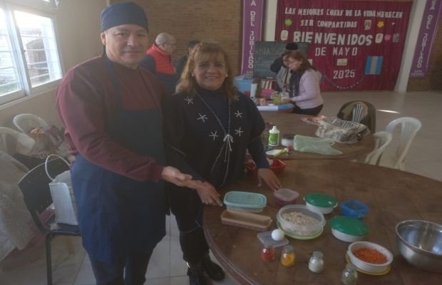 Dictan talleres de cocinas en centros de jubilados de la provincia de Jujuy