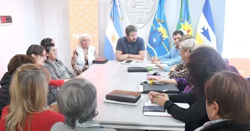 Trelew: El intendente Merino y el Consejo de Adultos Mayores profundizaron agenda de políticas conjuntas