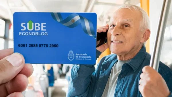 Jubilados pueden tramitar 55% de descuento en su Tarjeta SUBE