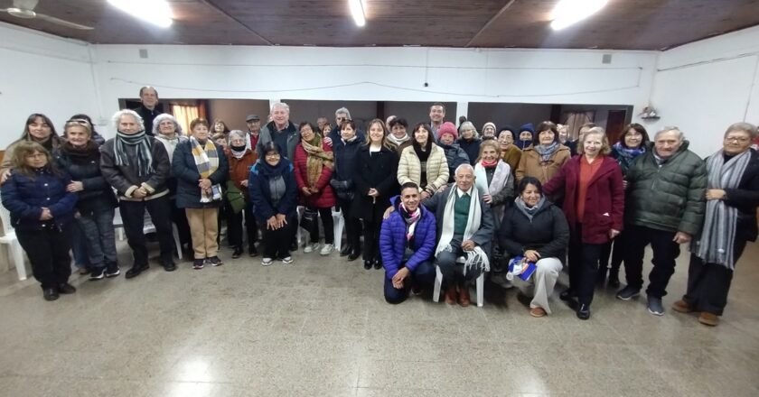 San Luis: Presentaron el programa “Grandes Amigos Salud” en los centros de jubilados de Naschel y Concarán