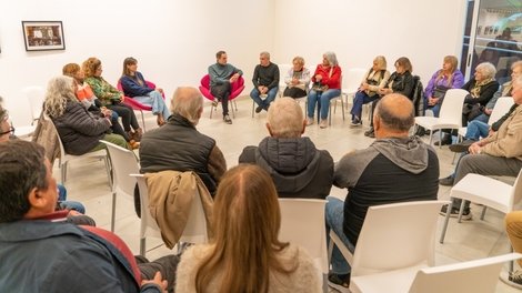 El intendente Abella se reunió con representantes de centros de jubilados del municipio de Campana