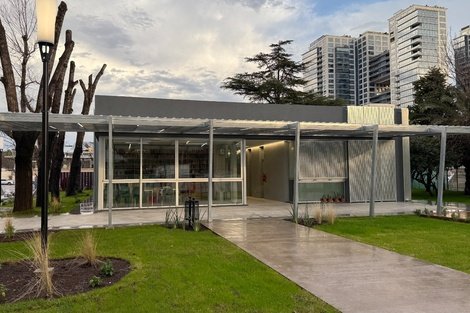 Vicente López inauguró las nuevas instalaciones del polideportivo modelo del país, para adultos mayores