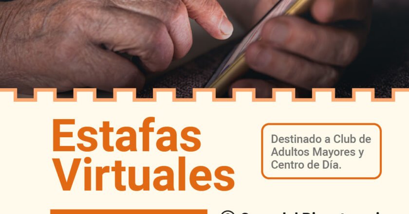Charla informativa sobre estafas virtuales para adultos mayores de Oberá: será el próximo miércoles 20 de agosto