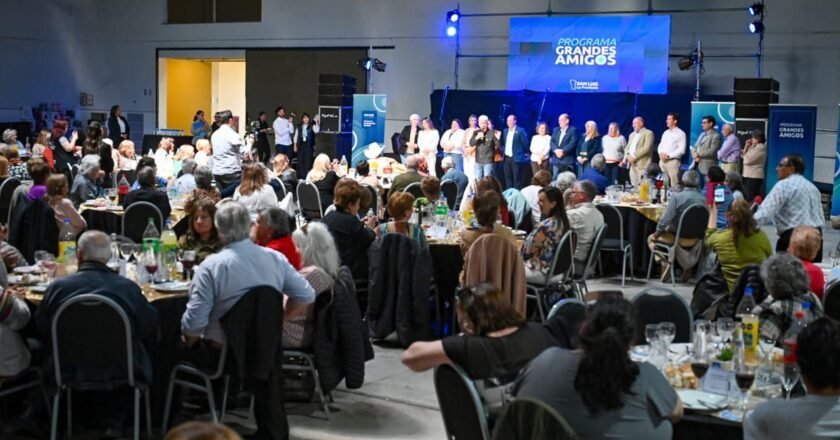 El gobernador Poggi compartió un almuerzo con 66 centros de jubilados de toda la provincia de San Luis