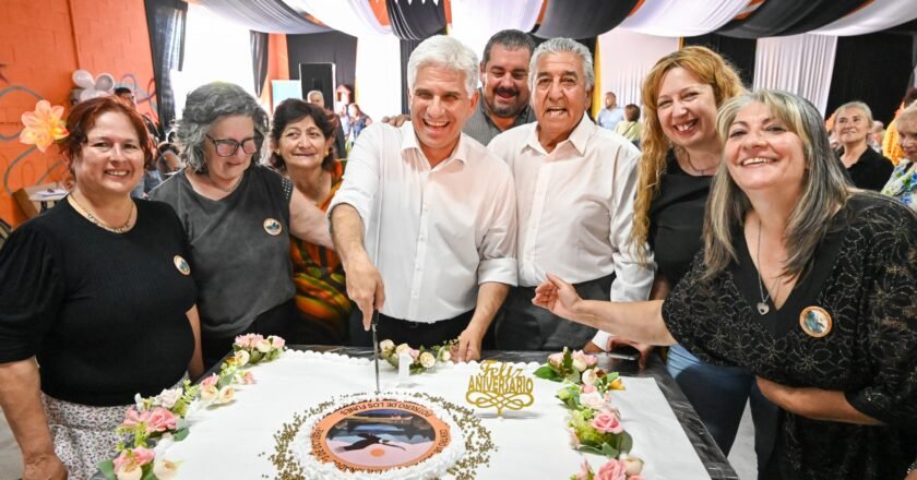 San Luis: el Centro de Jubilados y Pensionados “3 de Octubre” celebró su primer año de vida
