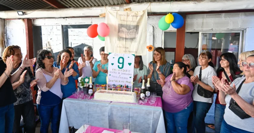 Celebraron en Tigre el 9° aniversario del centro de jubilados “Juntos por los Troncos”