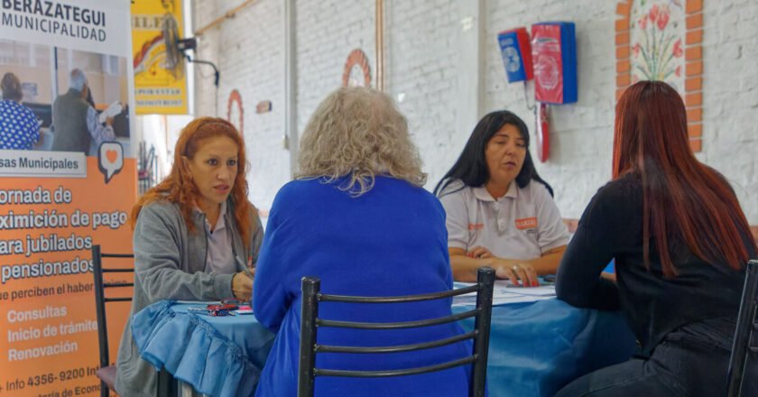 Nuevas jornadas de eximición de tasas municipales para jubilados y pensionados de Berazategui