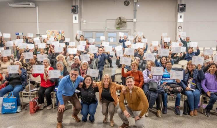 Con el Programa Promotores del Buen Vivir, se capacitó a referentes de los centros de jubilados de Córdoba