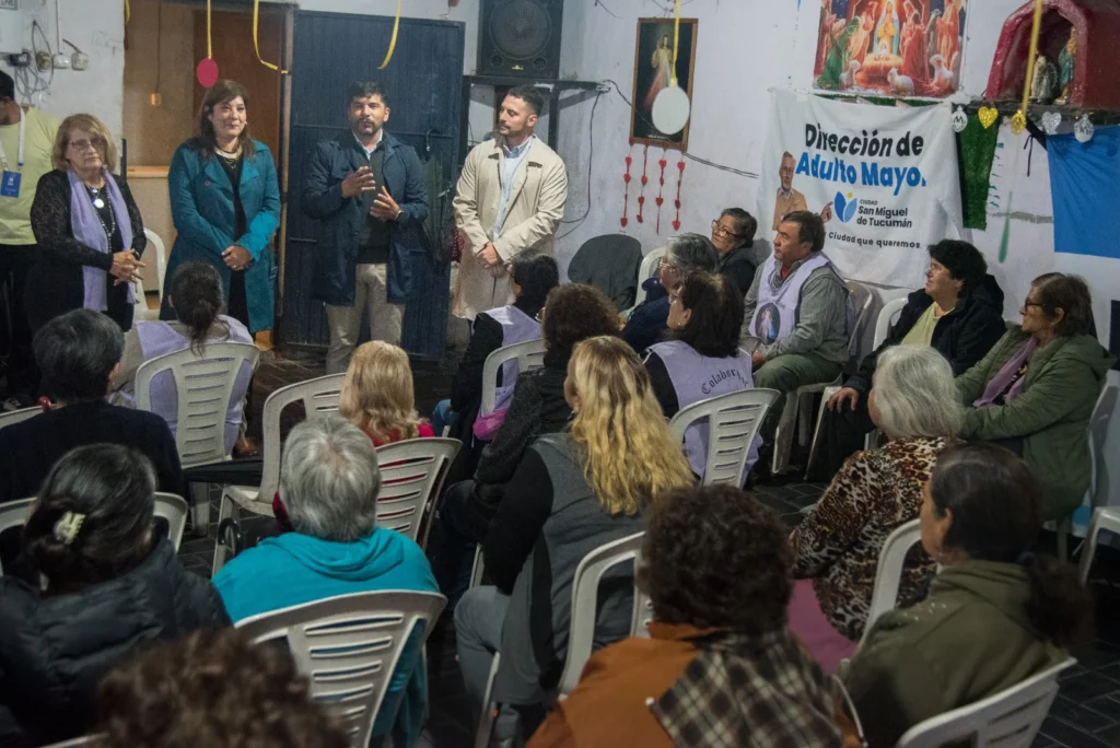 Capacitación y recreación en Centros de Jubilados de la capital de Tucumán