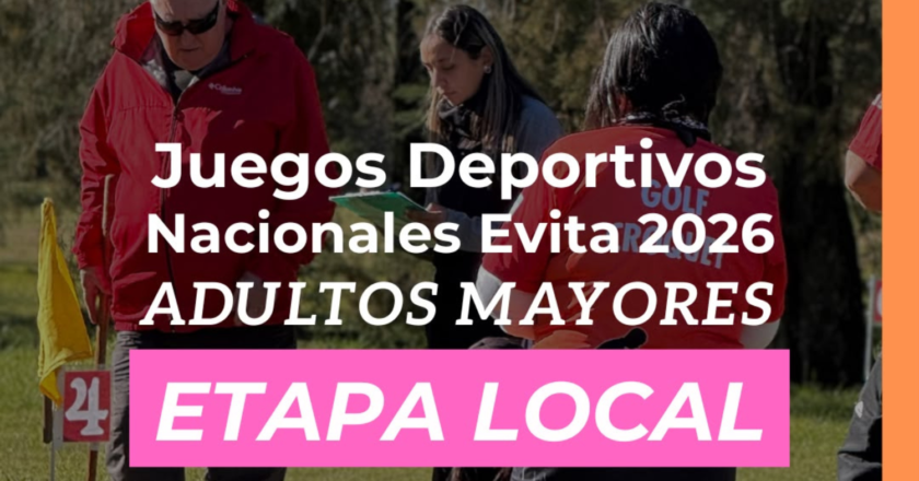 Colón inicia la etapa local de los Juegos Deportivos Nacionales Evita 2026 para Adultos Mayores