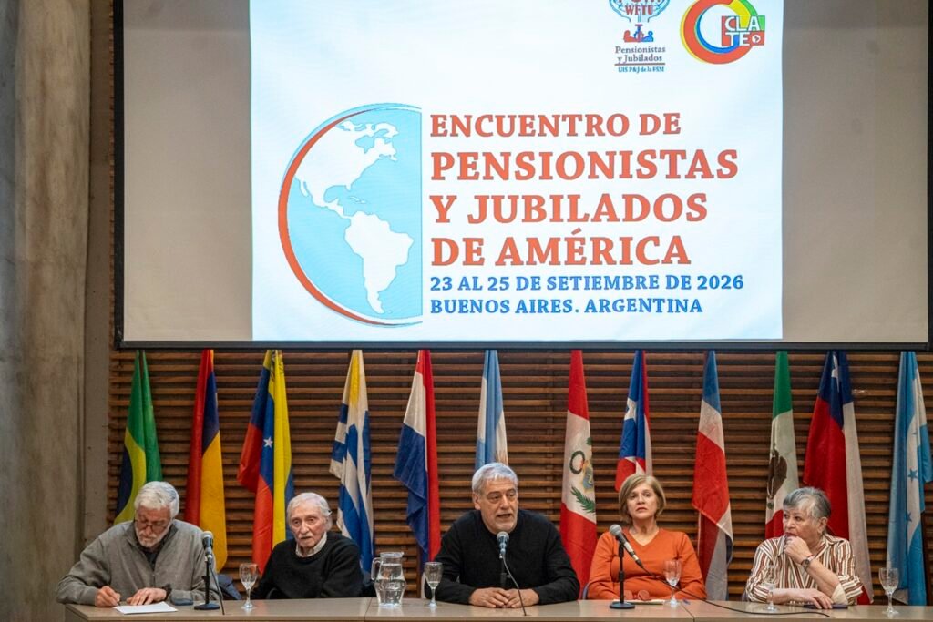Comenzó el Encuentro de Pensionistas y Jubilados de América en Buenos Aires