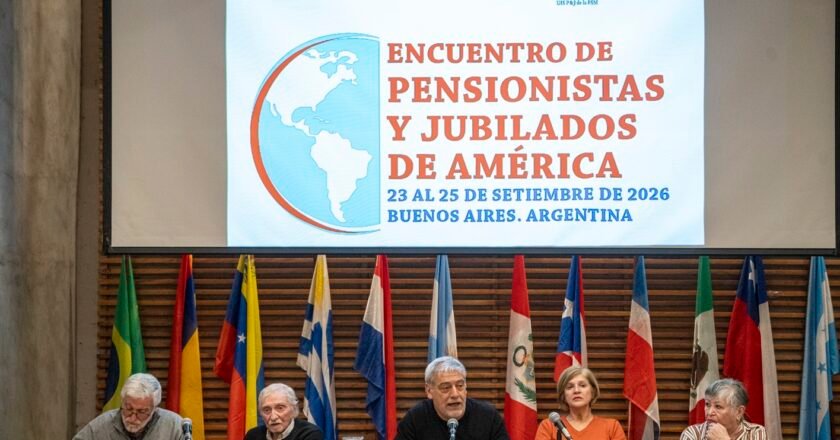 Comenzó el Encuentro de Pensionistas y Jubilados de América en Buenos Aires