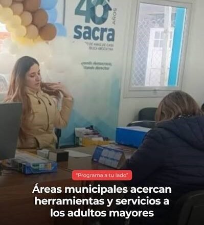 Río Gallegos: áreas municipales acercan herramientas y servicios a los adultos mayores