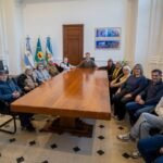 El intendente Wesner recibió a referentes e integrantes de Centros de Jubilados de Olavarría