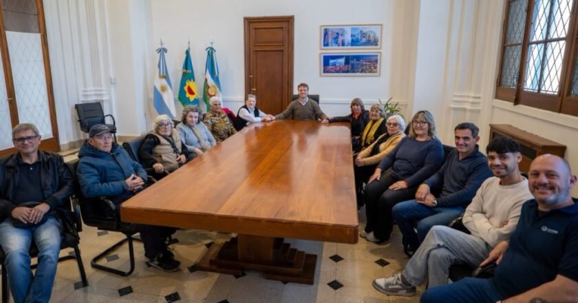 Centros de Jubilados de Olavarría se reunieron con el intendente